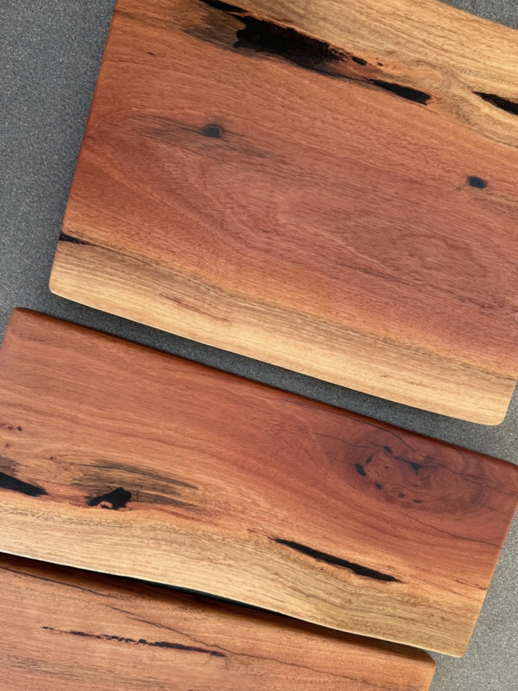 Red Gum & Black Resin Risers